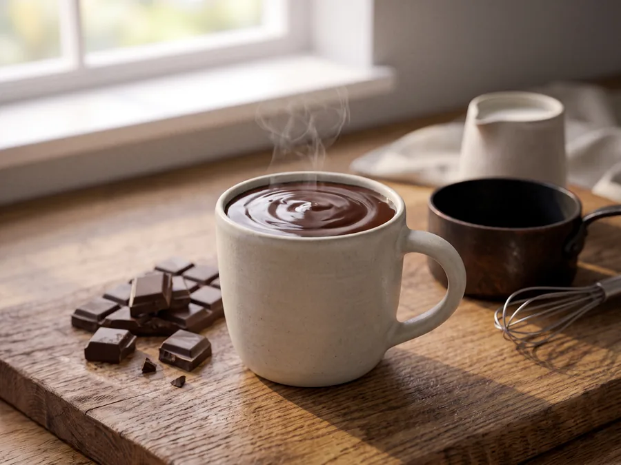 Chocolat chaud à l'ancienne