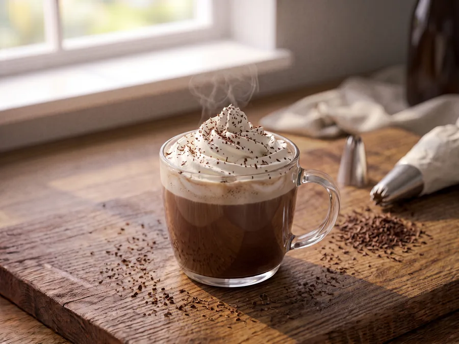 Chocolat chaud viennois