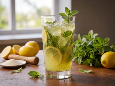 Limonade à la menthe
