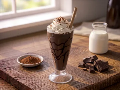 Milkshake chocolat