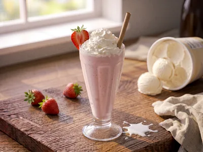 Milkshake fraise
