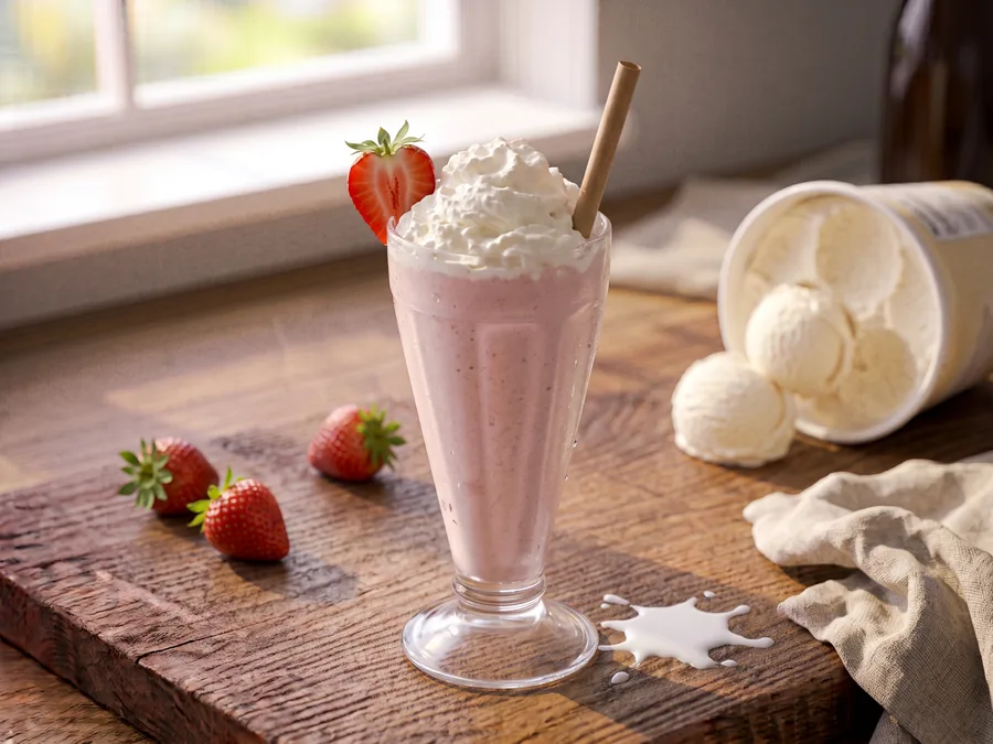 Milkshake fraise