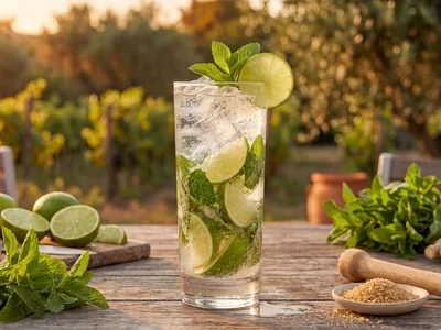 Virgin mojito