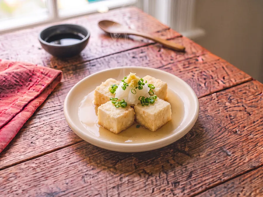 Agedashi tofu