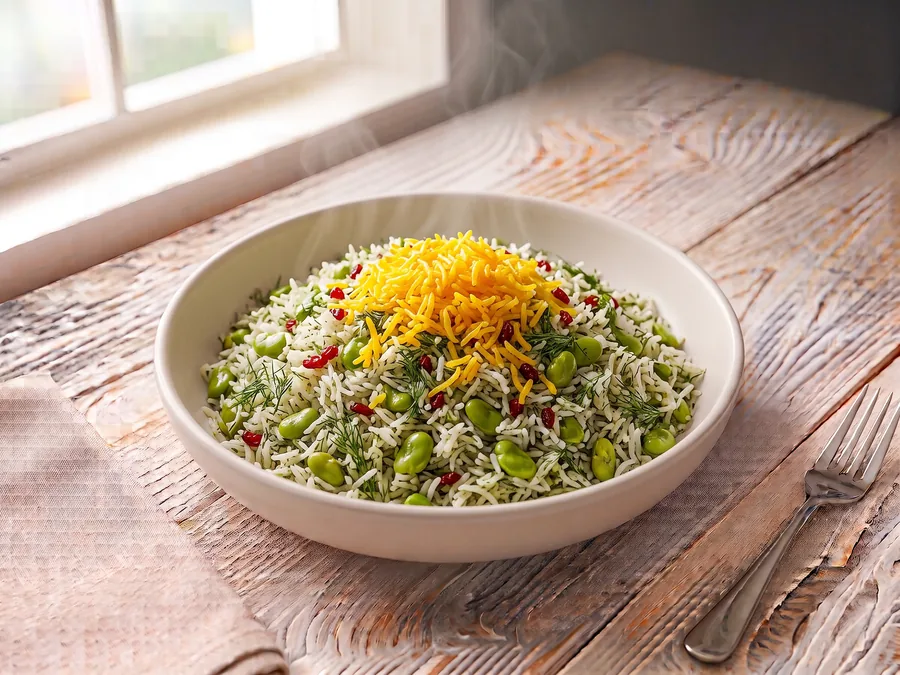 Baghali polo