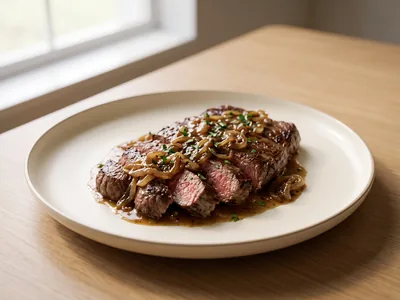 Bavette à l'échalote
