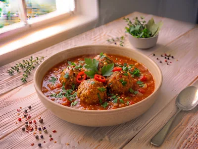 Boulettes sauce tomate