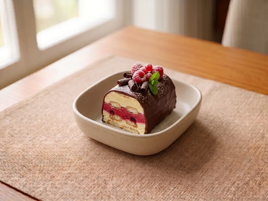 Bûche glacée
