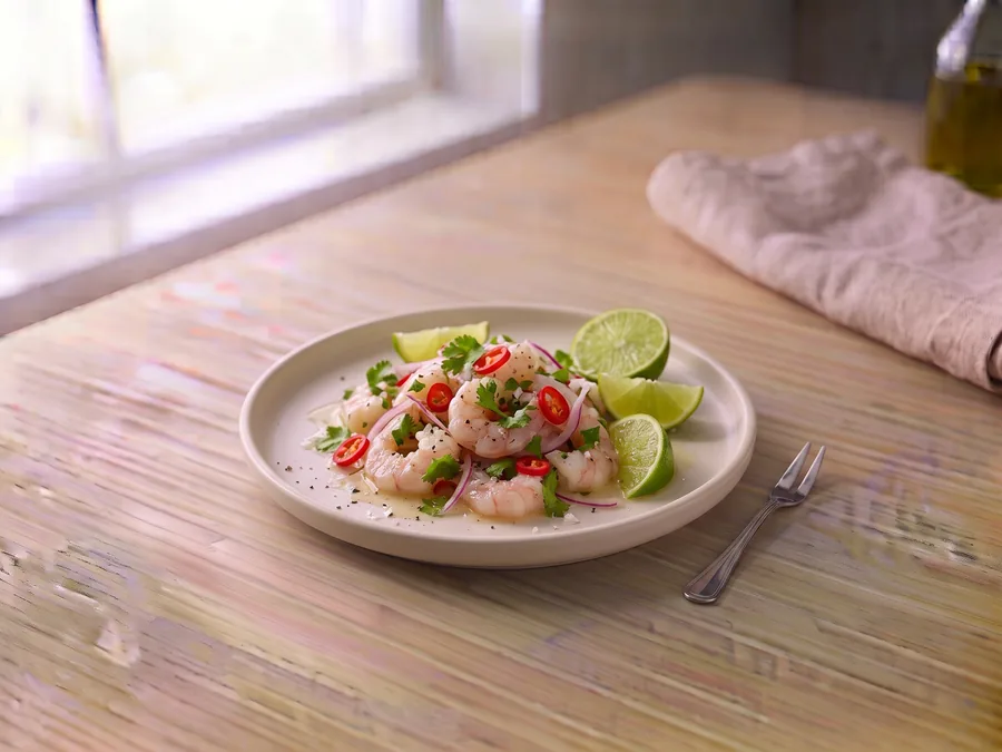 Ceviche de crevettes