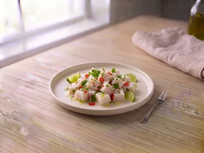 Ceviche de poisson blanc