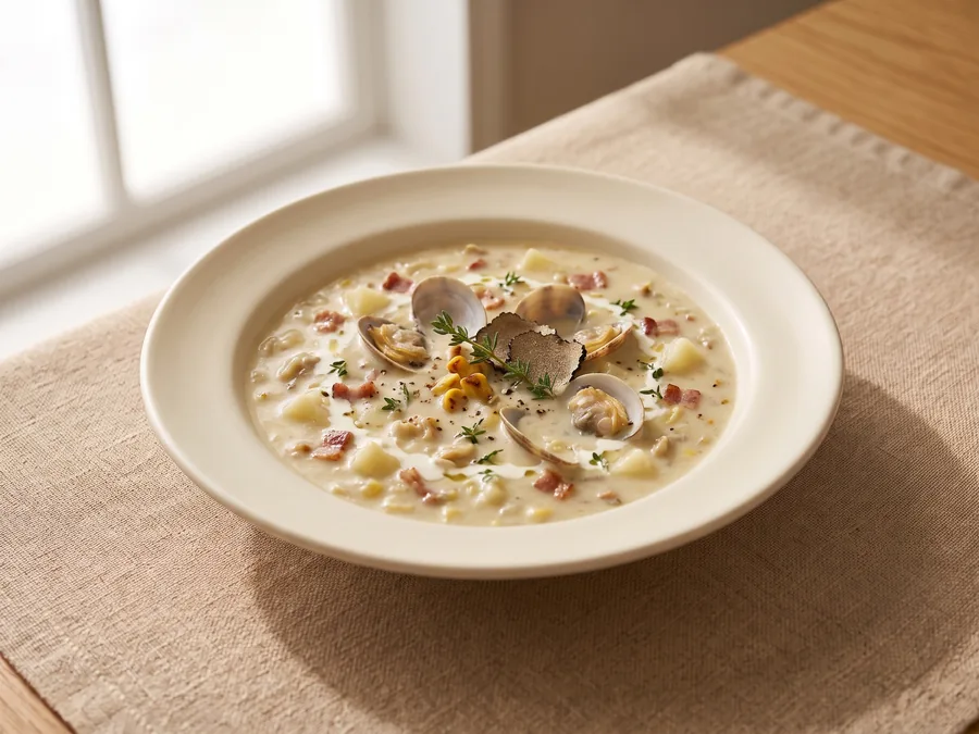 Clam chowder