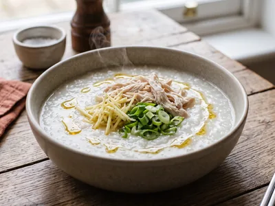 Congee au poulet