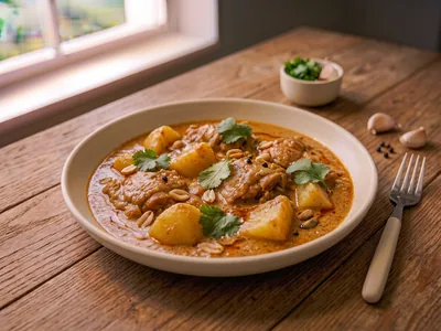 Curry massaman de poulet