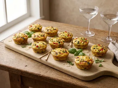 Bouchées de frittata aux légumes