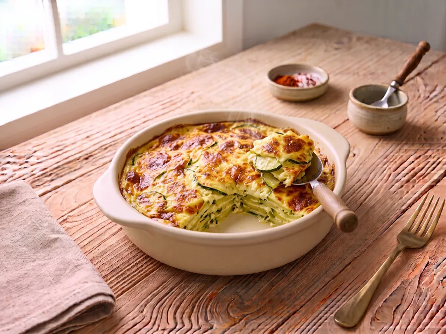 Gratin de courgettes