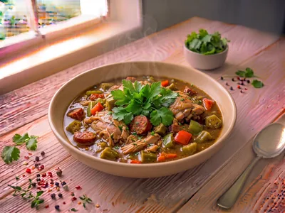 Gumbo aux gombos
