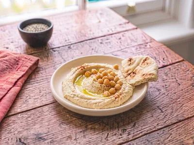 Houmous et mezze