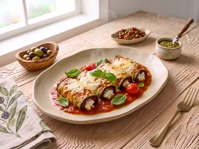Involtini di melanzane