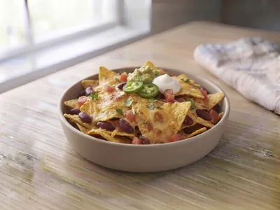Nachos gratinés