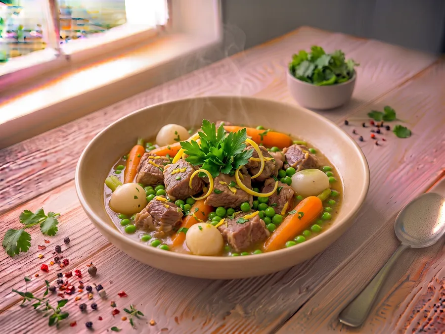 Navarin d'agneau printanier
