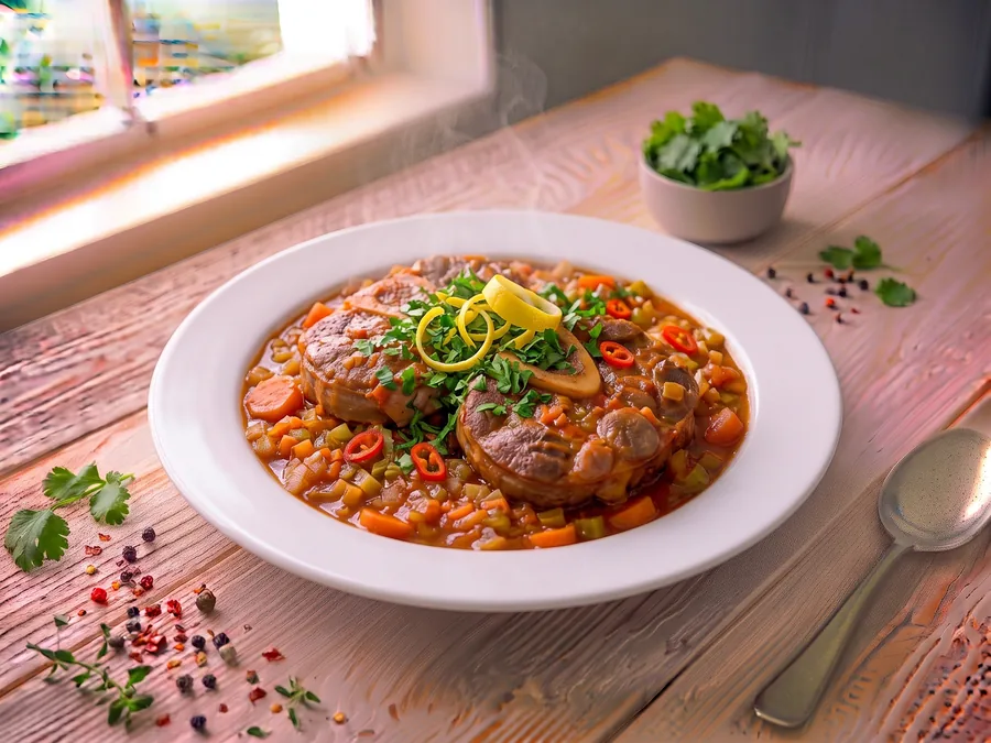 Osso buco à la milanaise
