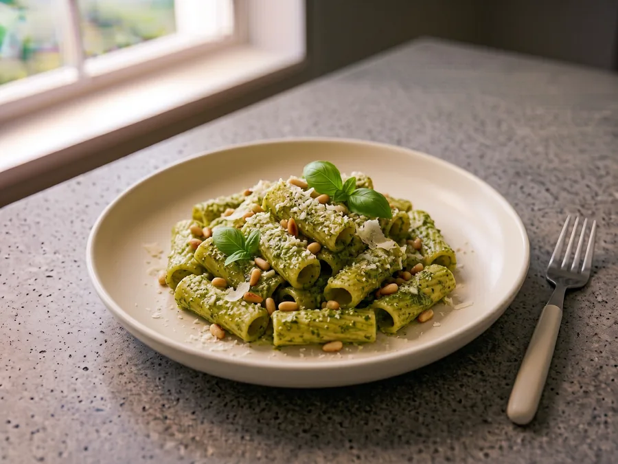 Pâtes au pesto