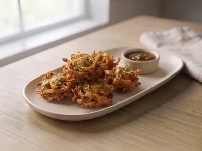 Pakoras d'oignon