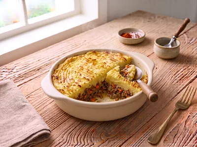 Parmentier de lentilles