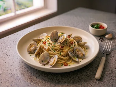 Pâtes aux palourdes (vongole)