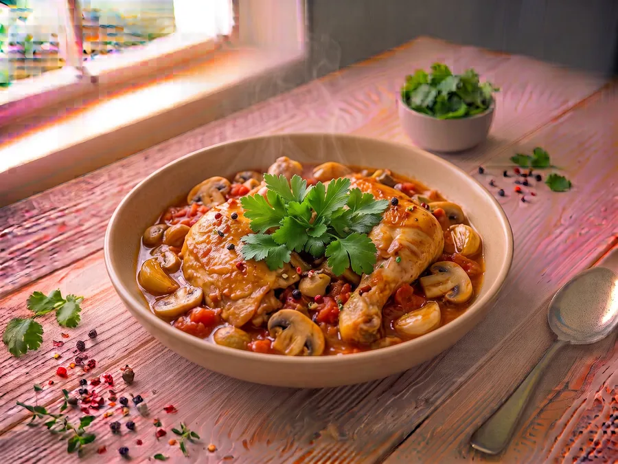Poulet Marengo