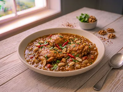 Poulet moambé