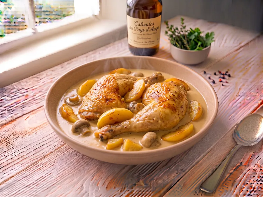 Poulet vallée d'Auge