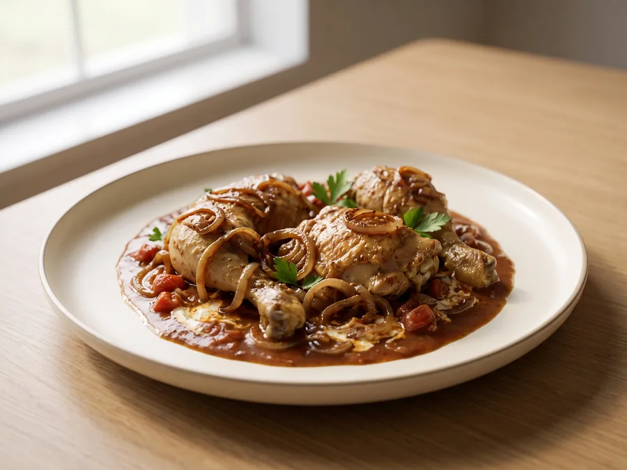 Poulet au vinaigre