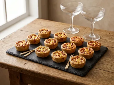 Mini-quiches lorraines apéritif