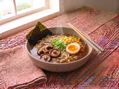 Ramen shoyu végétarien