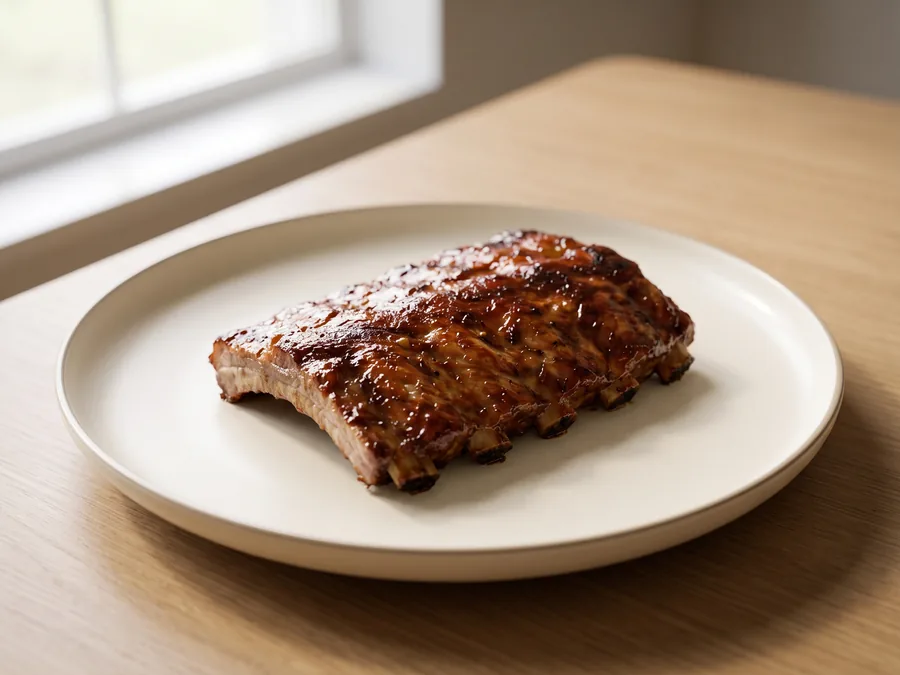 Ribs de porc au barbecue
