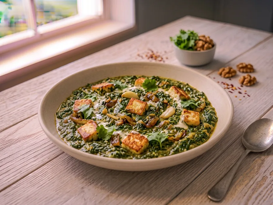 Saag paneer