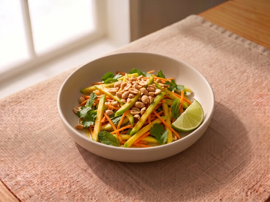 Salade de mangue thaï