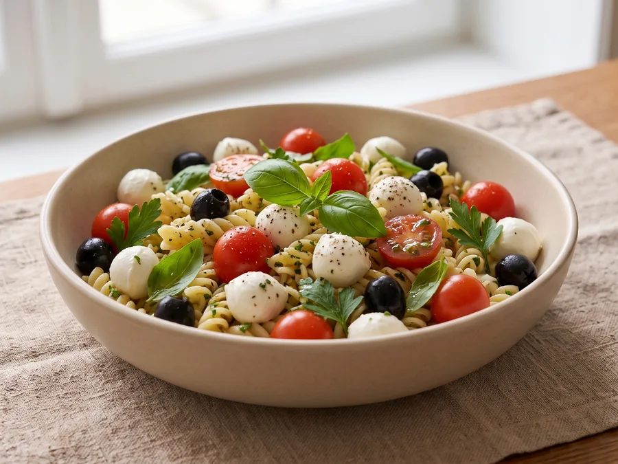 Salade de pâtes à l'italienne