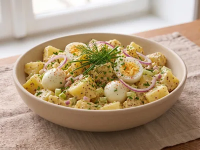 Salade de pommes de terre à l'américaine