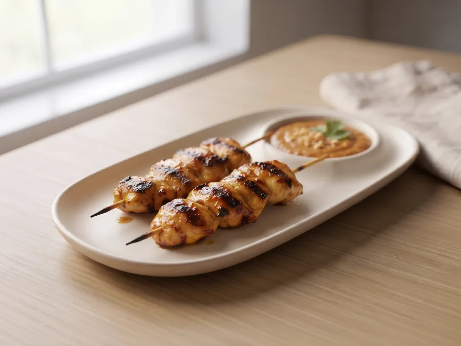Satay de poulet