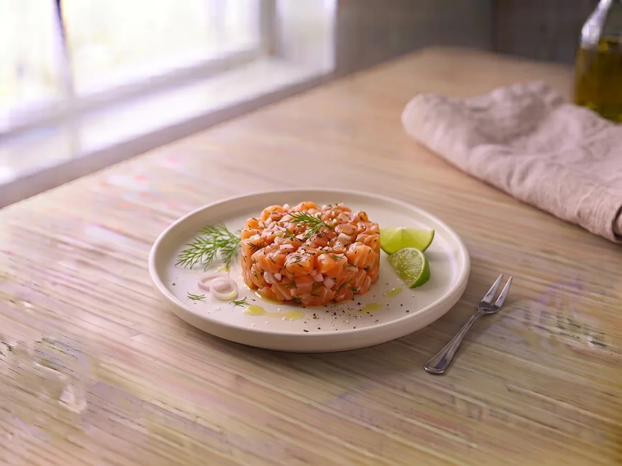 Tartare de saumon