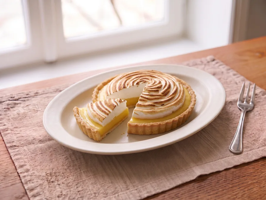 Tarte au citron meringuée