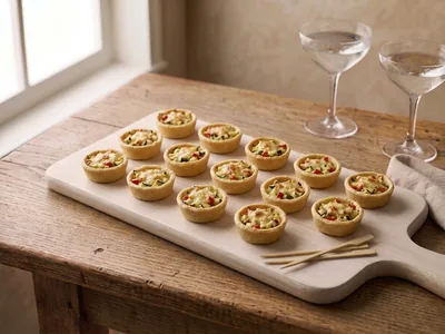 Mini-tartelettes aux légumes
