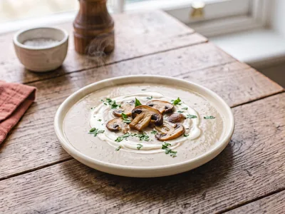 Velouté de champignons