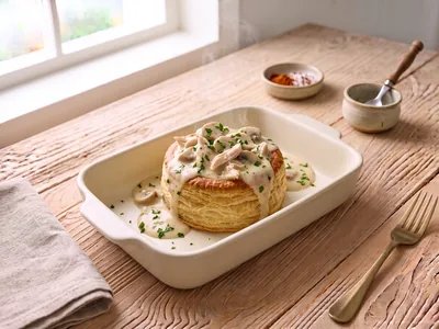 Vol-au-vent à la volaille