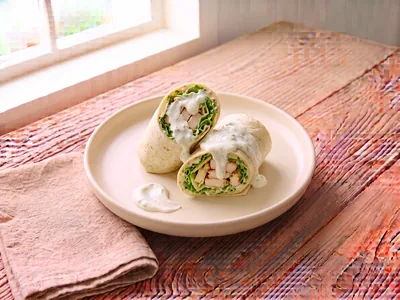 Wrap poulet César