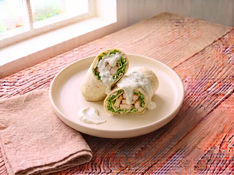 Wrap poulet César